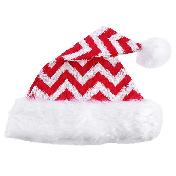 

christmas decorations 1pc hat decorative knitted classic color