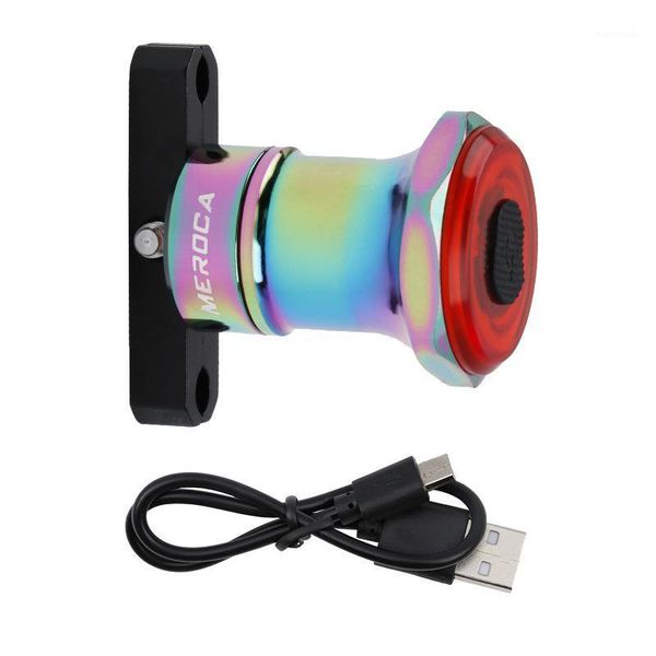 

bicycle tail light automatic brake usb rechargeable 100 lumens highlighting cob led 500 mah battery ipx-6 rainproof1