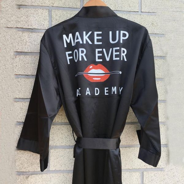 

party favor fashion models makeup robe wedding dress store bride gift satin kimono bathrobe for bridesmaid gifts 1pcs lot1