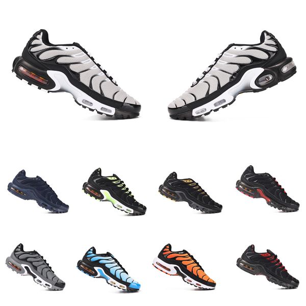 

tn plus chain reaction mens trainers chaussures triple black laser blue bred hyper smoke grey pink outdoor sneakers size 7-11