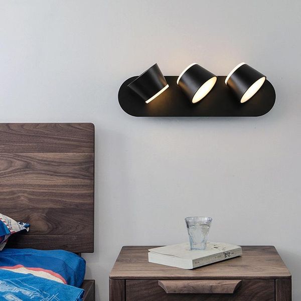 

wall lamp rotating remote control led for reading rotation modern light adjustable indoor lighting wj10