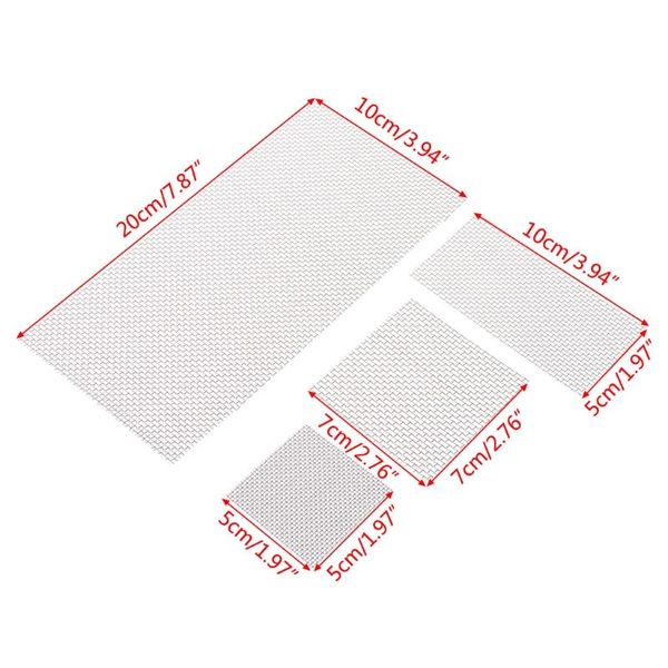 

decorations aquarium wire mesh pad aquatic moss plants stainless steel fish tank decoration l4mb