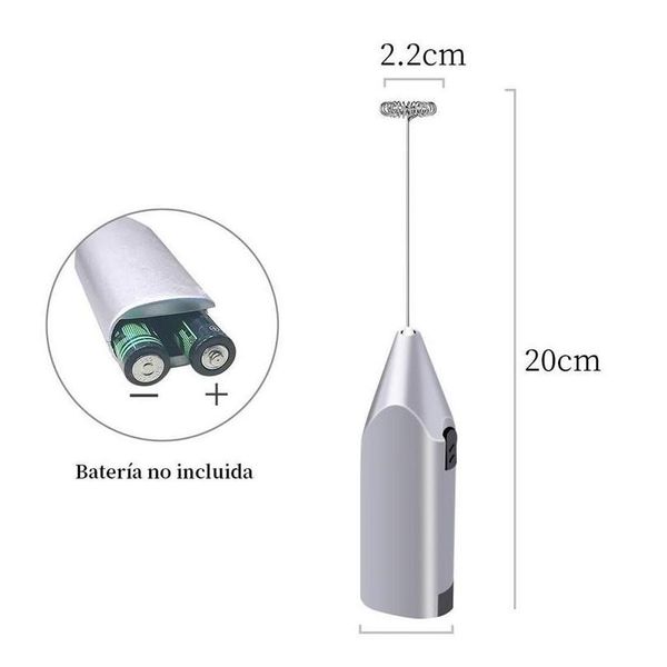 

electric handheld stainless steel coffee milk frother foamer drink electric whisk mixer battery operated kitchen e jllnbw dhsybaby