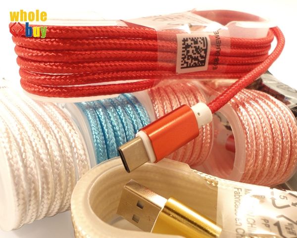 

1.5m usb to usb c charging cable usb cable charger sync data charging cable cord for android cellphone 100pcs/lot