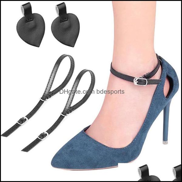 Parti di scarpe Accessori Scarpe 1 paio Moda Donna Lacci per tacchi alti Cintura regolabile Caviglia con lacci allentati antiscivolo Cravatta S