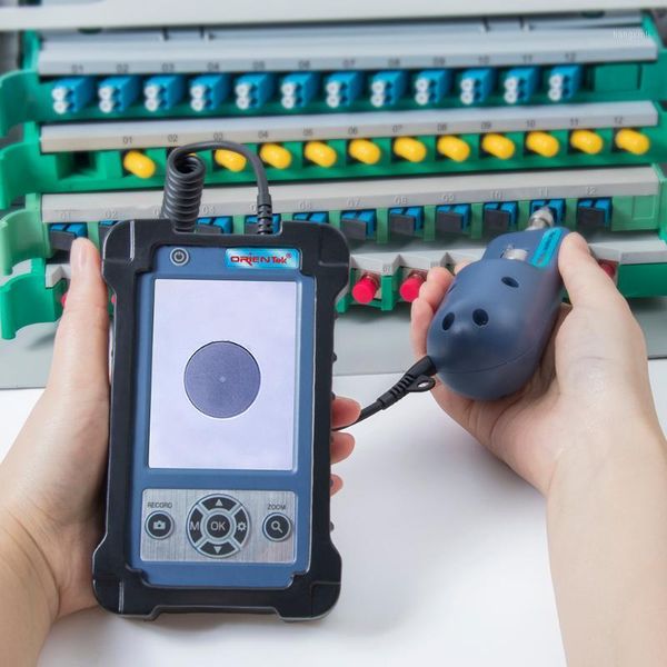

tip-600v 400x fiber optic end face microscope video fiber microscope with lcd screen1