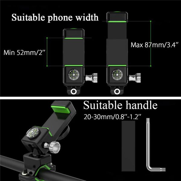 

мобильный телефон держатели универсальный велосипед ebike мотоцикл держатель телефона 360 вращающийся держатель для iphone xs велосипед gps