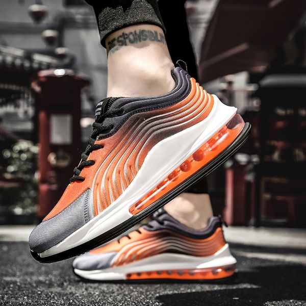 

2020 new fashion casual shoes for man breathable non-slip footwear comfortable men sneakers zapatos de hombre, Black