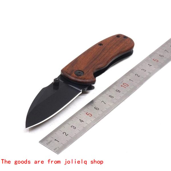 

knife small camping pocket knife folding 3cr13 hiking blade wooden handle outdoor tactical survival knives tools multitool ciosq qynf