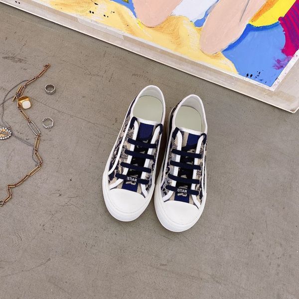 

women's shoe canvas small white shoes letter embroidery bandage old flower flat shoes low casual sports shoe, Black