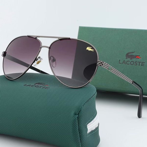 

new fashion design sunglasses c1899 square metal frame simple and generous style uv400 protection glasses quality, White;black
