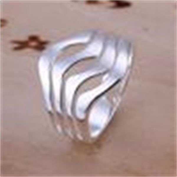 

r123 size:8 wholesale ring, 925 silver fashion jewelry, water waves ring /bfiajwpasn