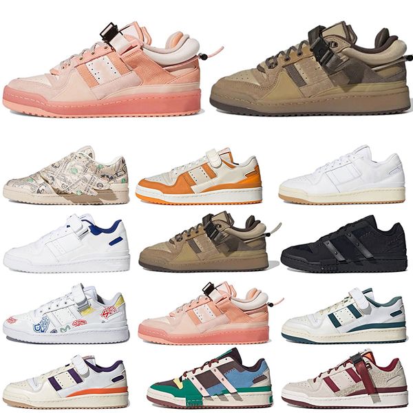 

2022 bad bunny forum buckle low the first cafe skates shoes for mens skate shoe men skateboard womens sneakers women sports chaussures in br