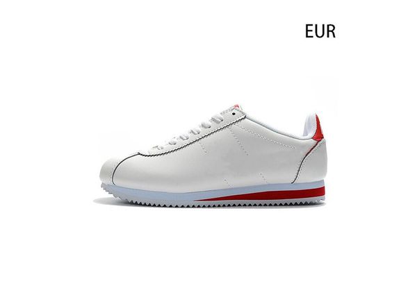 

original classic cortez leather shoes for men stability footwear super light sneakers sport 40 45 f12a1d5, Black