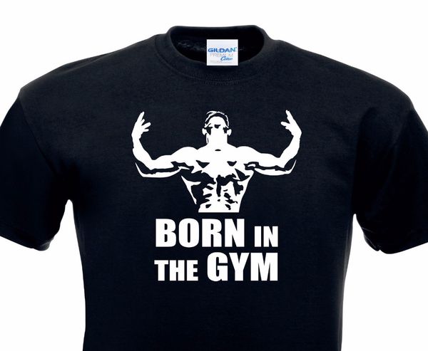 

простой бесплатная доставка style design born in the gymer trainieren тренер pumpen фитнес бодибилдинг дизайн толстовка толстовка мужчины те