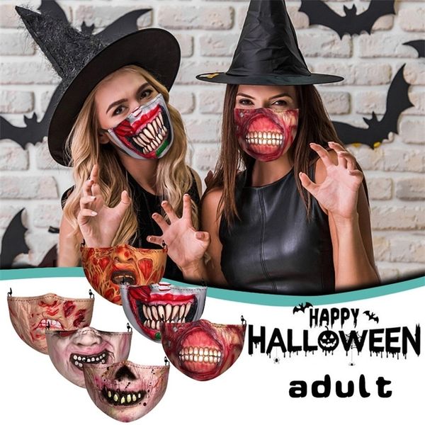 

newhalloween bandana flag designer printed terror reusable decoration for face scarf cosplay christmas accessory