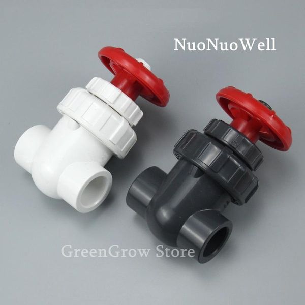 

watering equipments 1pc i.d 20/25/32/40mm hi-quality upvc gate valve precision flow control pvc sluice garden irrigation aquarium