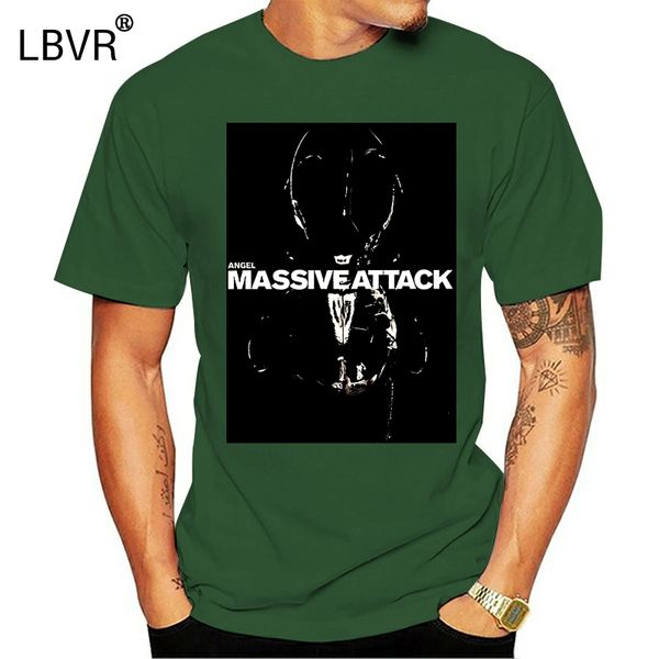 

massive attack angel 98 men black t shirt trip hop tee shirt sport hooded sweatshirt hoodie
