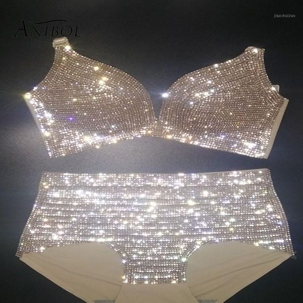 

high waisted bikini push up rhinestone women swimsuit 2021 luxury diamond female swimwear bling bling club biquini1, White;black