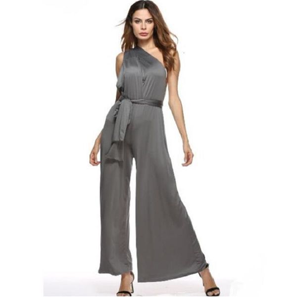 

2020 new multi wearing jumpsuit women multi-rope cross ol bandage jumpsuit pants women office multi wearing jumpsuit, Black;white