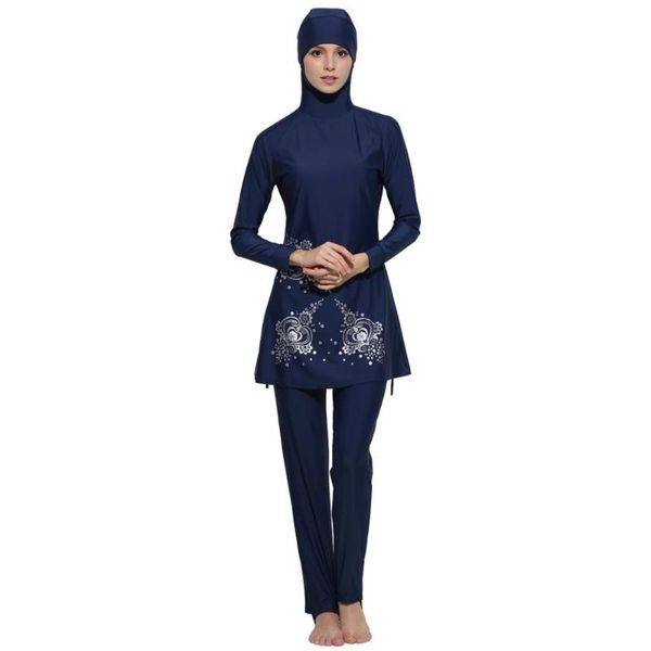

women full coverage muslim swimwear islamic swimsuit beach swimsuits