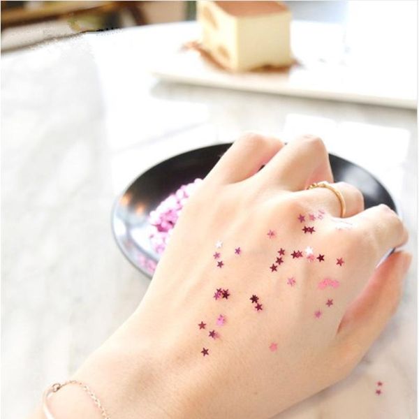 

metallic bling star confetti glitter wine glass decorations sparkle confetti pink decor for birthday party weddi sqcapi