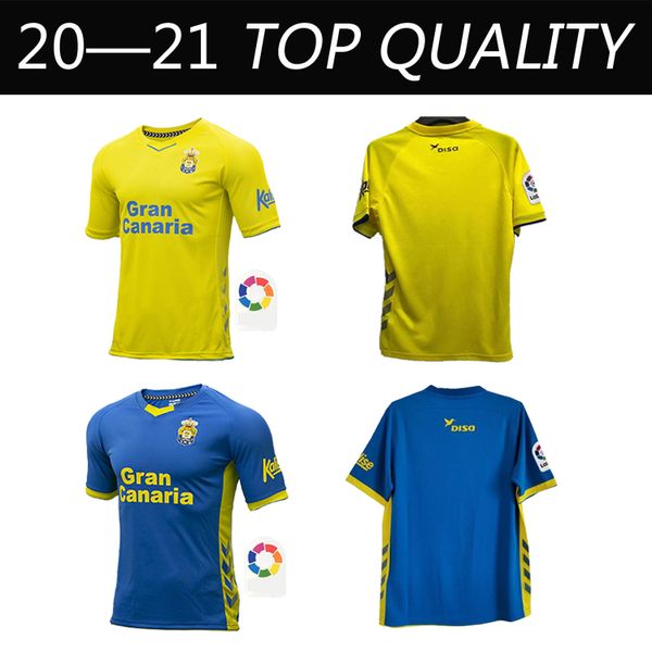 

20 21 new maillots de football ud las palmas soccer jerseys 2021 home rober á. lemos araujo rodrygo short sleeve football shirt uniforms, Black;yellow