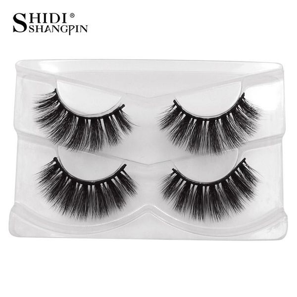 

shidishangpin eyelashes 3d mink fake lashes natural lasting lashes dramatic volume 3d mink long lashes extension faux eyelashes wmtwga