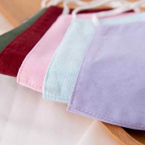 

washable masks reusable linen cotton face mouth cover respirator anti-dust designer mask zza2146 100pcs