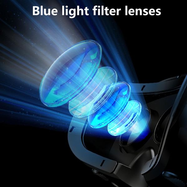 

new vr glasses d virtual reality support - myopia binocular d glasses headset vr for ios android smartphone