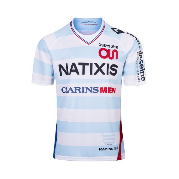 

french raclng92 rugby jersey s-3xl, Gray