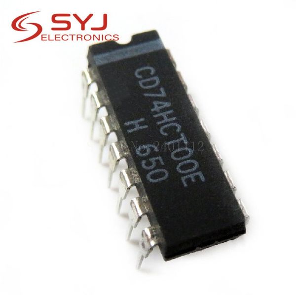 

10pcs / lot sn74hct00n cd74hct00e 74hct00 dip-14 in stock