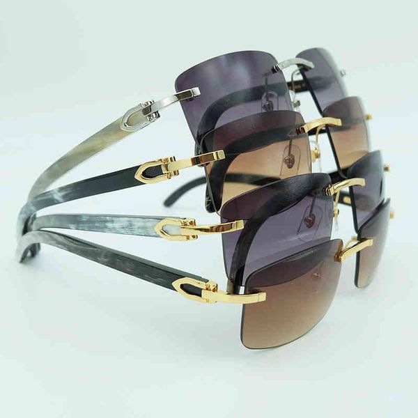 

2022 factory wholesale model square men mottled genuine buffalo horn mens sunglass vintage festival buffs sun k80e sunglasses, White;black