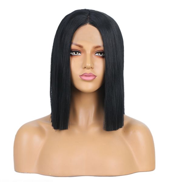 

body wave glueless full lace human hair wigs 250 density transparent 30 inch lace wig with baby hair fake scalp49, Black