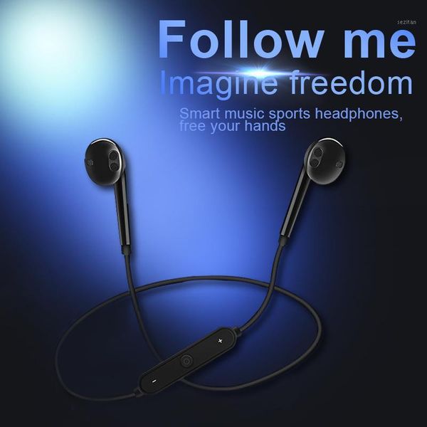 

wireless headset, sports headset with neck, bluetooth handsstereo headset, smartphone headset with microphone1