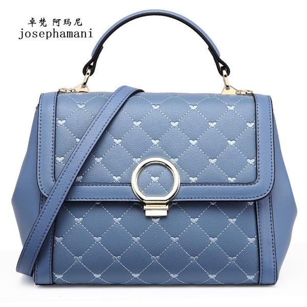 

genuine leather shoulder bag women handbag high-end josephamani brand messenger bag new bolsa feminina ing