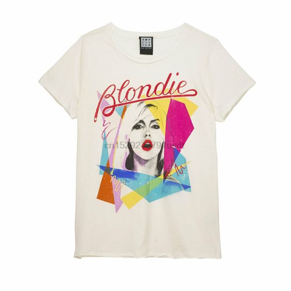 

усиленный blondie ahoy восьмидесятые женщин fit vintage white t-shirt спорта толстовка с капюшоном толстовка