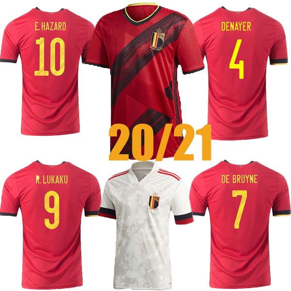 

новейшие 2020 2021 бельгии футбол джьи дейс-де-бруйн лукаку хазард батшуай компания мужская футболка, Black