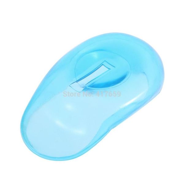 

1 pair clear sile ear cover hair dye shield protect salon color blue new styling accessori sqcmii bdehair