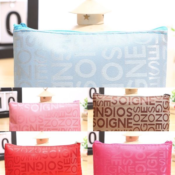 

rpght new gift cosmetic fashion letter capacity large c76i7 waterproof washing travel travel storage storage bag bag hand