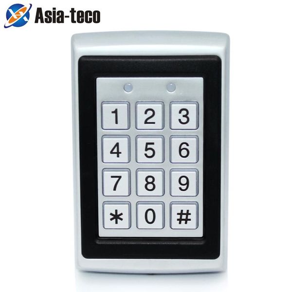 

fingerprint access control rfid metal em card reader keypad w/ 1000 users 125khz key fobs door