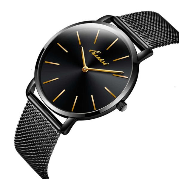 

belt bulk waterproof neutral women's men's wristwatch and 2021, Slivery;brown