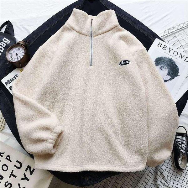 

2020 spring sweatshirt plus size women's hoody lambswool women's sweatshirt turtleneck autumn korean style sweatshirts women1, Black