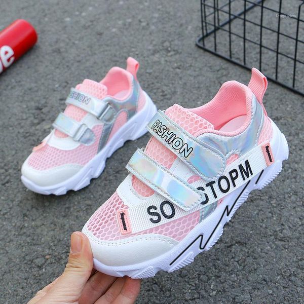 

athletic & outdoor autumn kids sport shoes for girl boys sneakers mesh comfortable casual sports winter plush children running1, Black