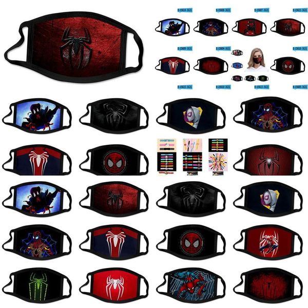 

spider sport verse man designer printing 3d mask cotton reusable out riding door face into masks qmxod hwjh fciqg