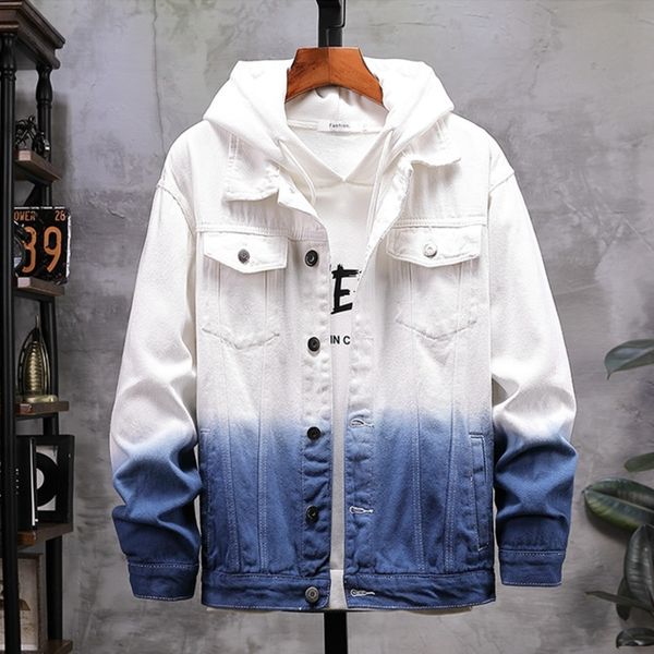 

white/black/red spring windbreaker slim autumn denim punk men streetwear short jeans for coat #1701 bomber jacket tqwti