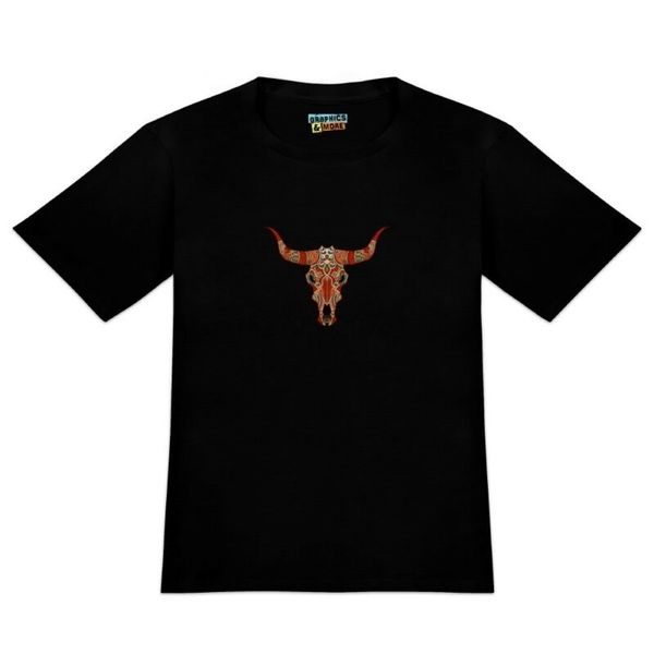 

bull skull day of the dead men's novelty t-shirt sport hooded sweatshirt hoodie