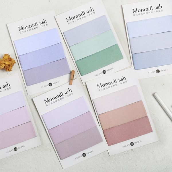 

4 шт акварели gradient diary наклейки цвета конфеты note pad материал школы канцелярские декоративное офисные принадлежности fm101 bbycly