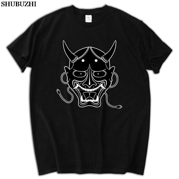 

men tshirt fashion short sleeve custom t-shirt male black hannya mask guys summer tees sbz5200 sport hooded sweatshirt hoodie