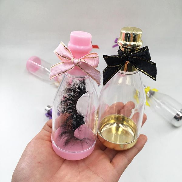 

false eyelashes arrival cute wishing bottle eyelash box for natural 3d mink custom lash